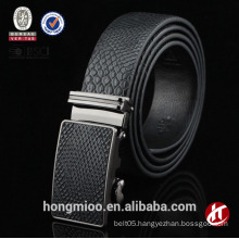 Hongmioo Snake skin grain genuine leather automatic buckle belts